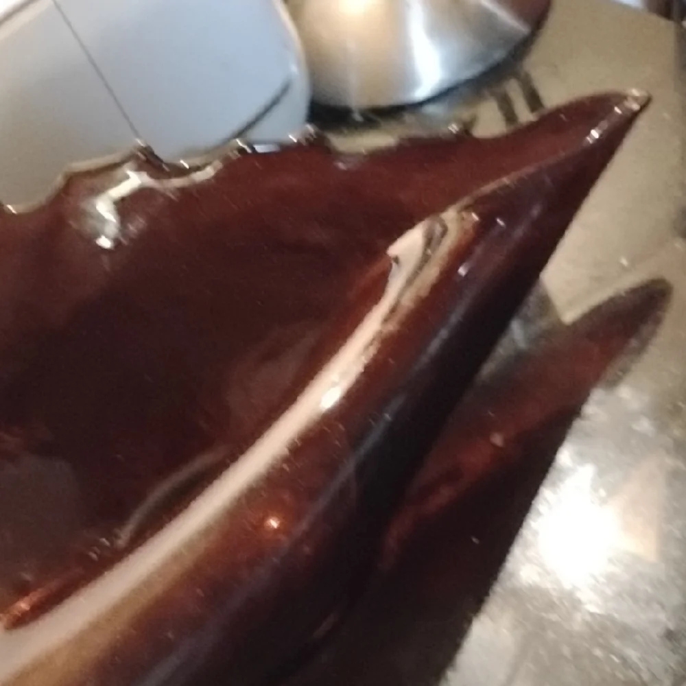 Brown Shell-Shaped Decorative Bowl